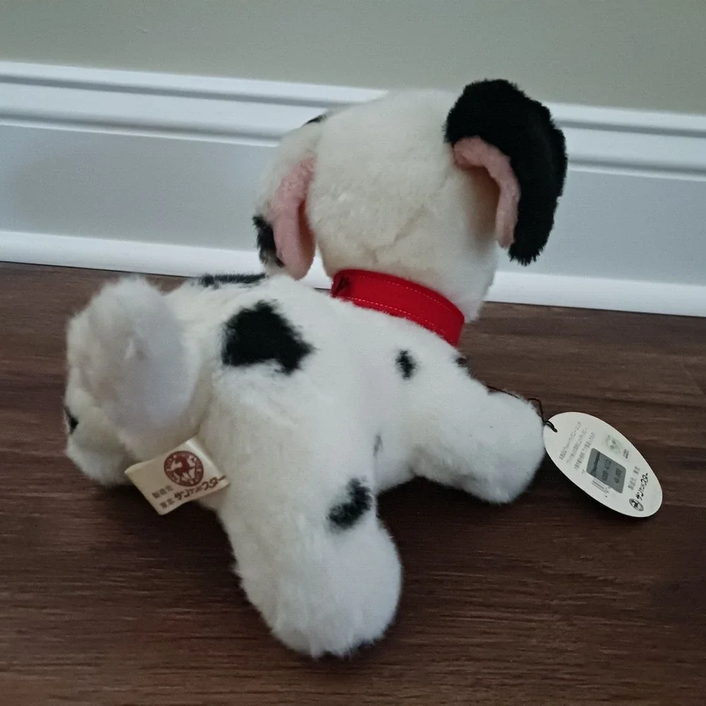 Vintage Toyko Disneyland Patch 101 Dalmatians Plush‎ Dog 9